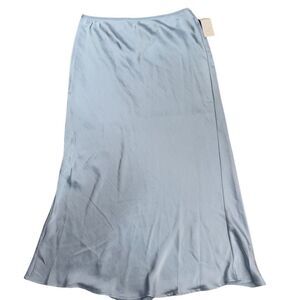 A New Day Women's XL Light Blue Knee Length Dress Casual Elegant